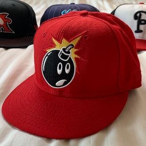 The Hundreds New Era Fitted Red Hat 7 1/4